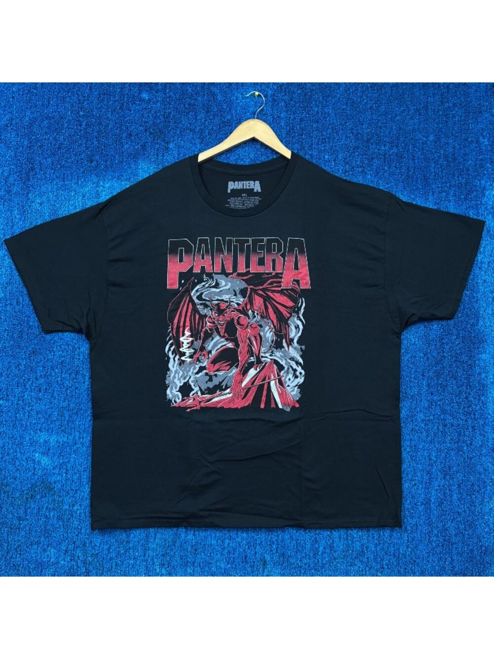 Pantera Devil Cowboys From Hell Thrash Metal Band Tee 3XL